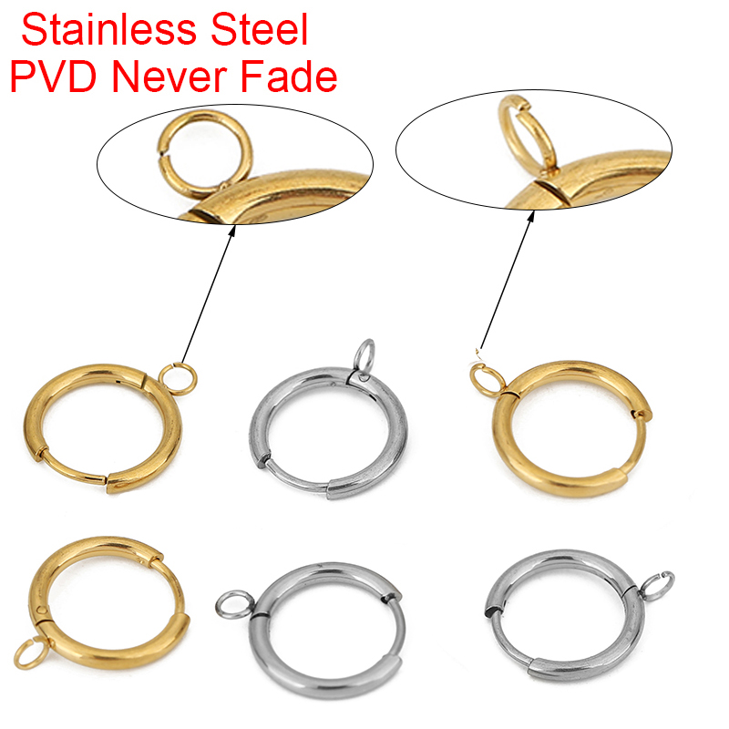 Jewelry Making Kit For Adults - 10pcs PVD Never Fade Earrings Hooks