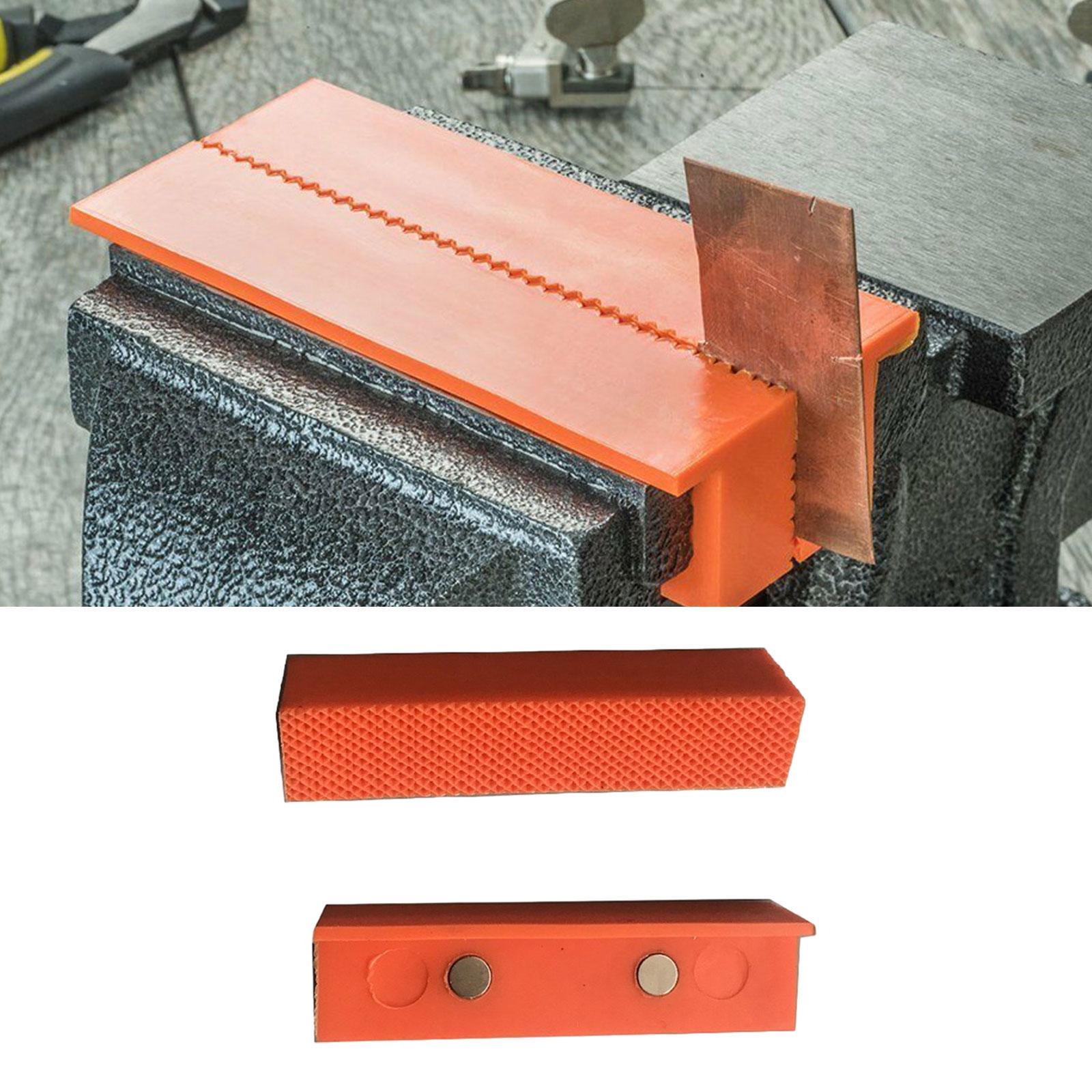Jewelry Making Vise - 2 Pieces Magnetic Vise Jaw Pads
