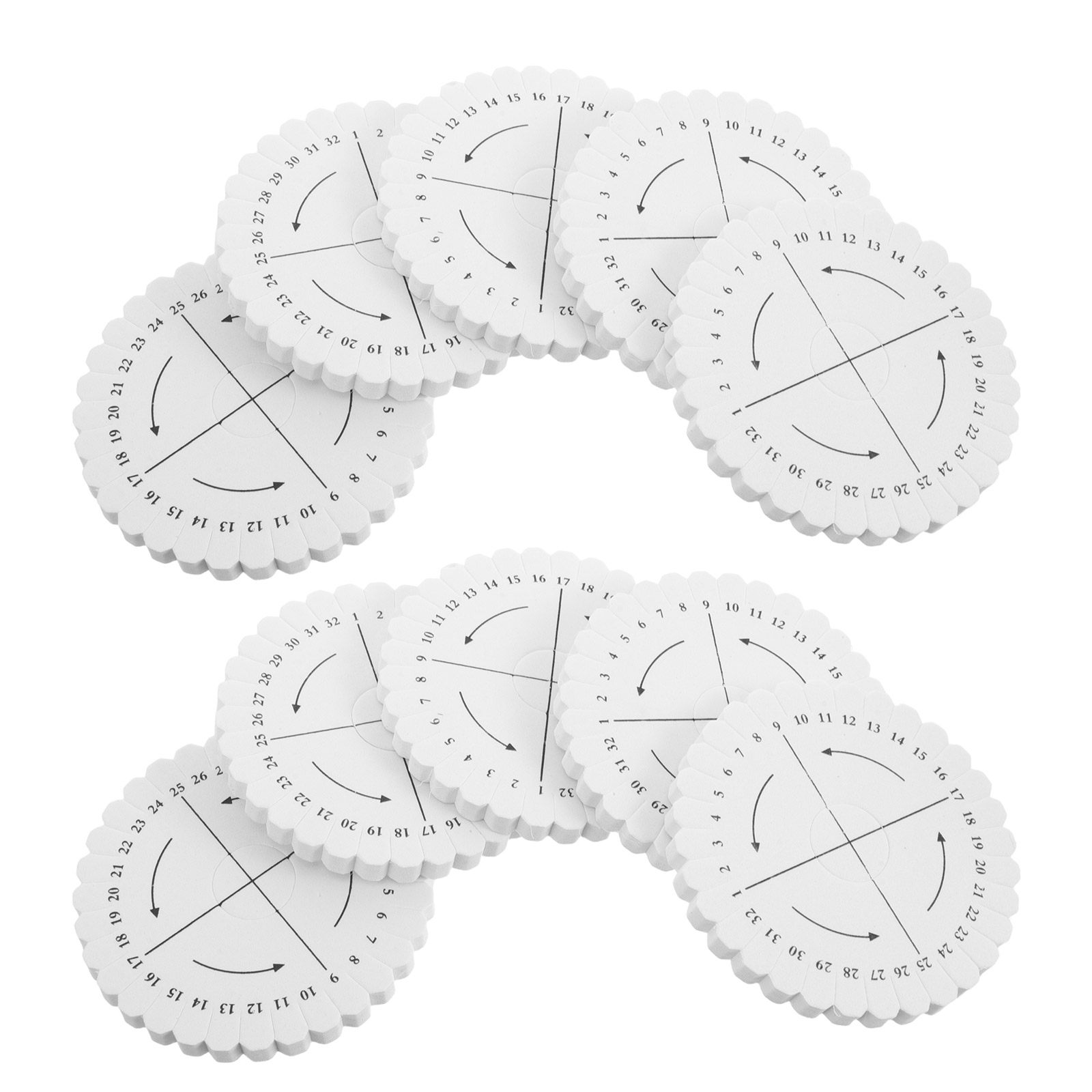 Jewelry Making Board - 32 Slot Braiding Disk Eva Foam