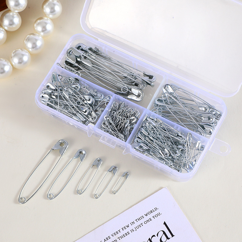 Silver Safety Pins Kit With St – Jewelry Making Organizer recenzja i cena