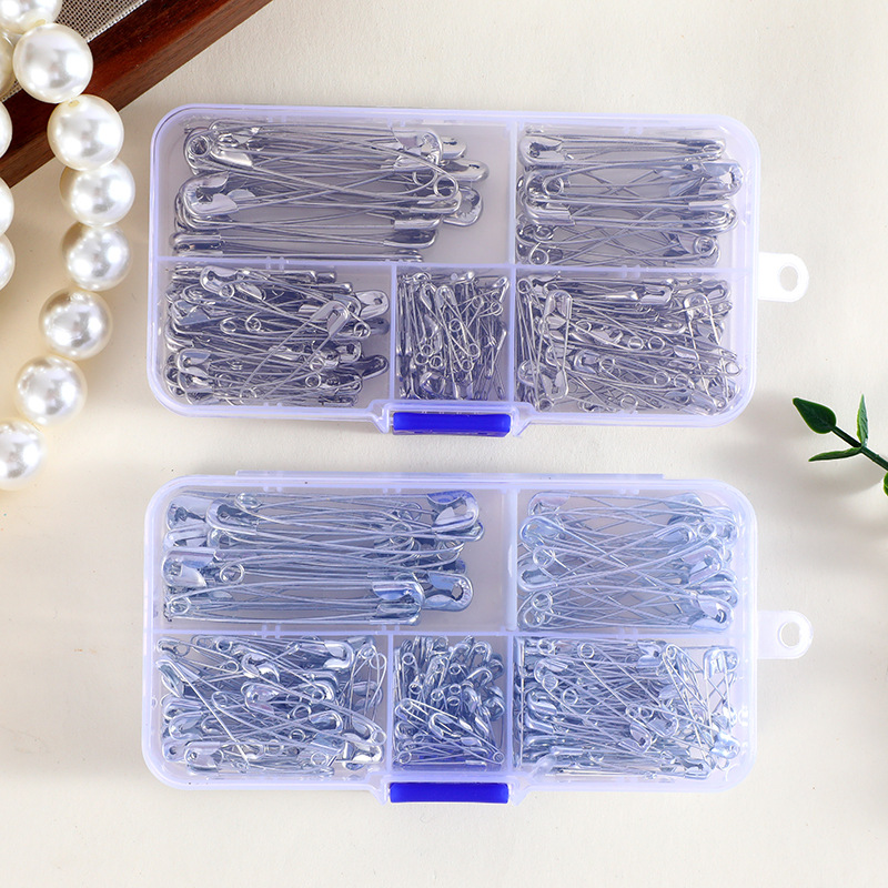 Silver Safety Pins Kit With St – Jewelry Making Organizer recenzja i cena