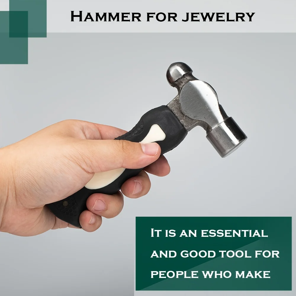 Black Steel Metal Stamping Ham – Jewelry Making Hammer recenzja i cena