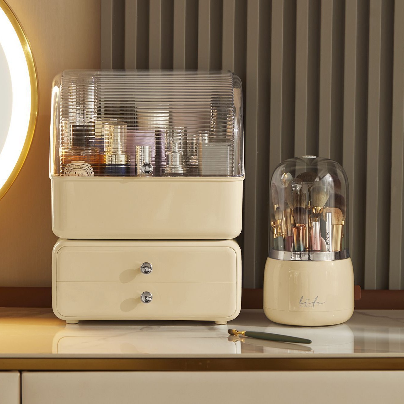 Desktop Cosmetics Storage Box  – Jewelry Making Organizer recenzja i cena