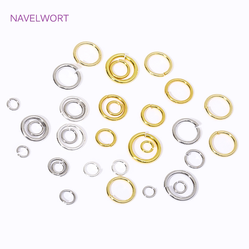 14K/18K Gold Plated Split Ring – Jewelry Making Jump Rings recenzja i cena