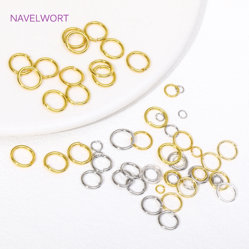 14K/18K Gold Plated Split Ring – Jewelry Making Jump Rings recenzja i cena