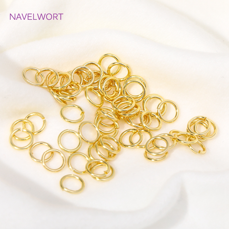 14K/18K Gold Plated Split Ring – Jewelry Making Jump Rings recenzja i cena