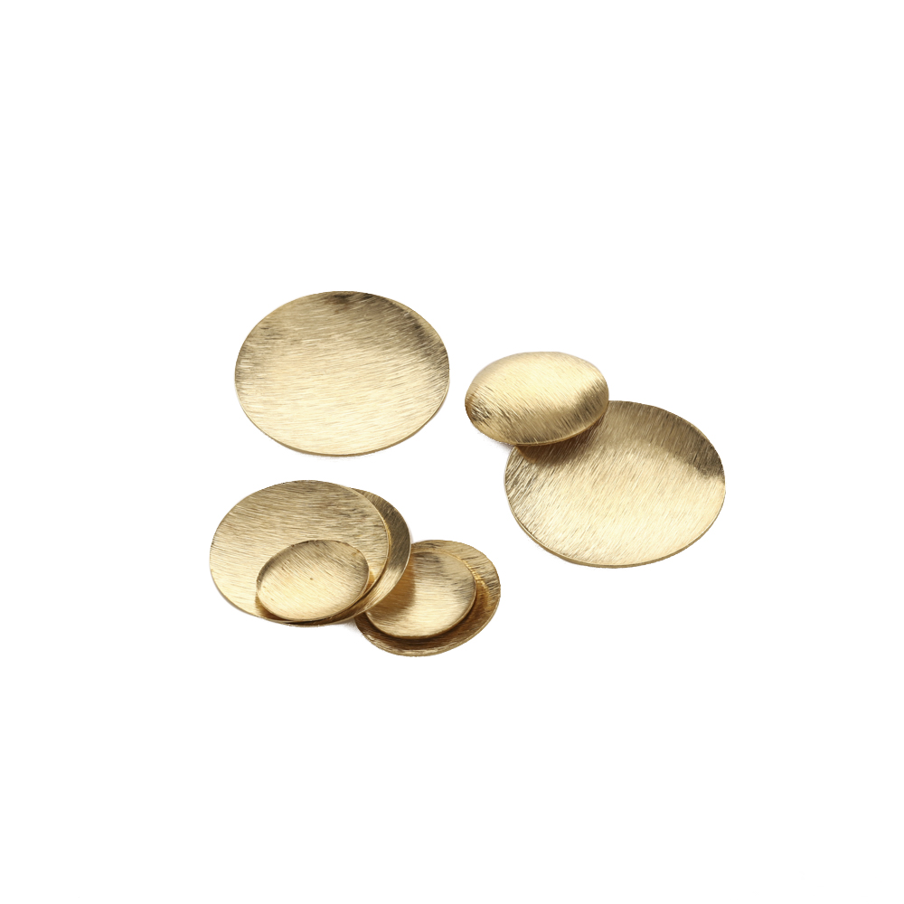 Raw Brass Brushed Round Convex – Jewelry Making Hammer recenzja i cena