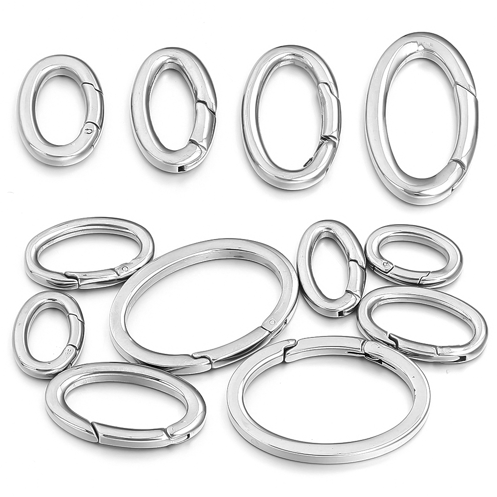 1pc Stainless Steel Spring Cla – Jewelry Making Jump Rings recenzja i cena