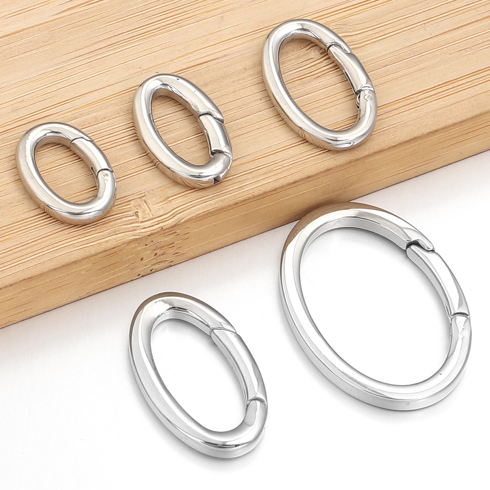 1pc Stainless Steel Spring Cla – Jewelry Making Jump Rings recenzja i cena