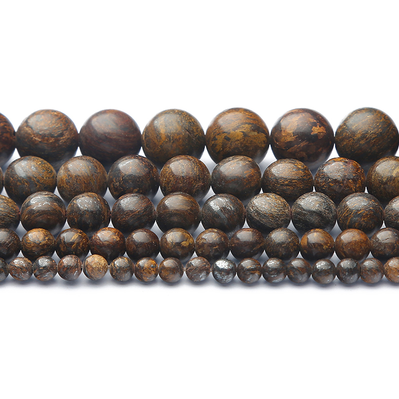 6 8 10mm Natural Stone Grey Ma – Jewelry Making With Stones recenzja i cena