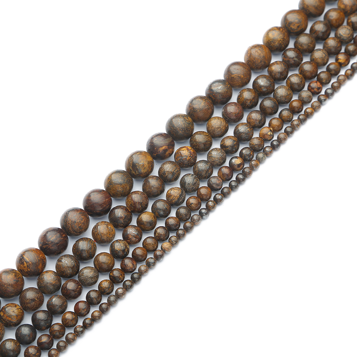 6 8 10mm Natural Stone Grey Ma – Jewelry Making With Stones recenzja i cena