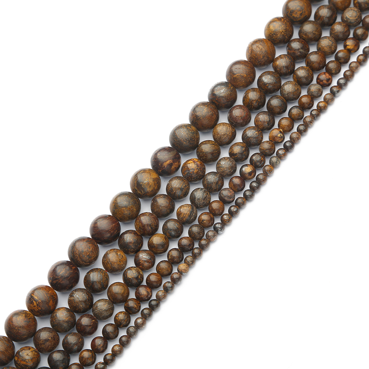 6 8 10mm Natural Stone Grey Ma – Jewelry Making With Stones recenzja i cena