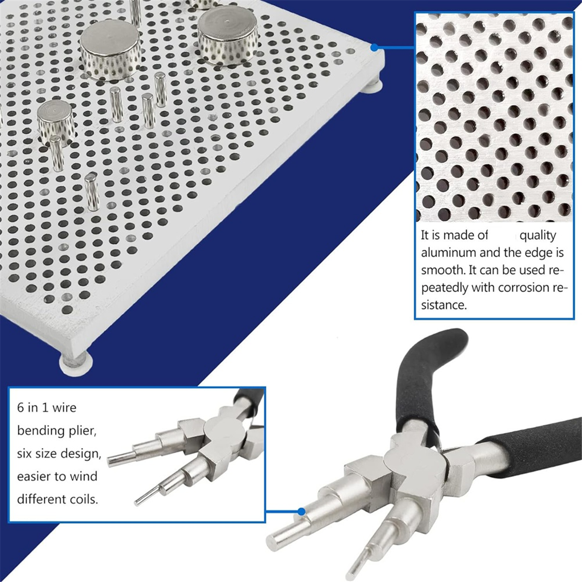 Second Generation Wire Beading – Wire Jewelry Making Jig recenzja i cena