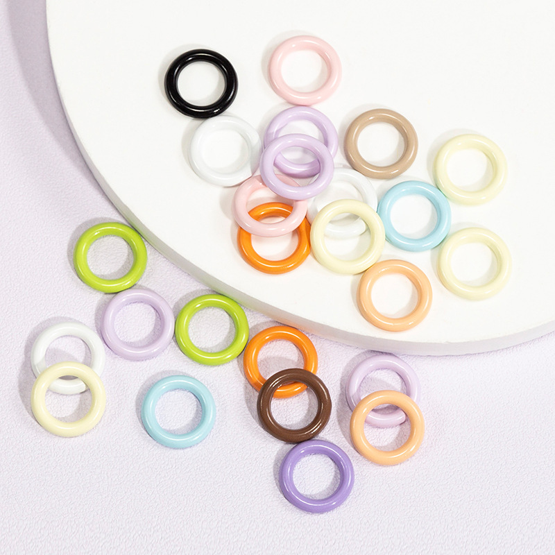 50pcs 9mm Mix Color Soldered C – Jump Ring Assorted recenzja i cena
