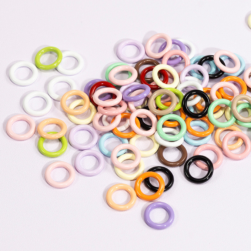 50pcs 9mm Mix Color Soldered C – Jump Ring Assorted recenzja i cena