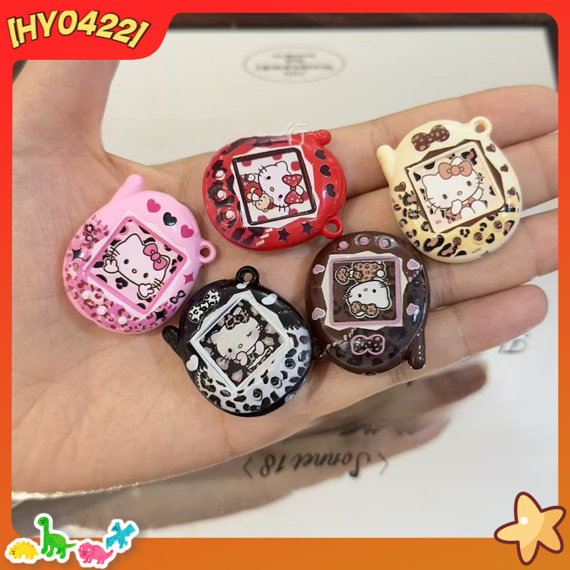 Acrylic Cute Kt Cat Leopard Pr – Jewelry Making Material recenzja i cena