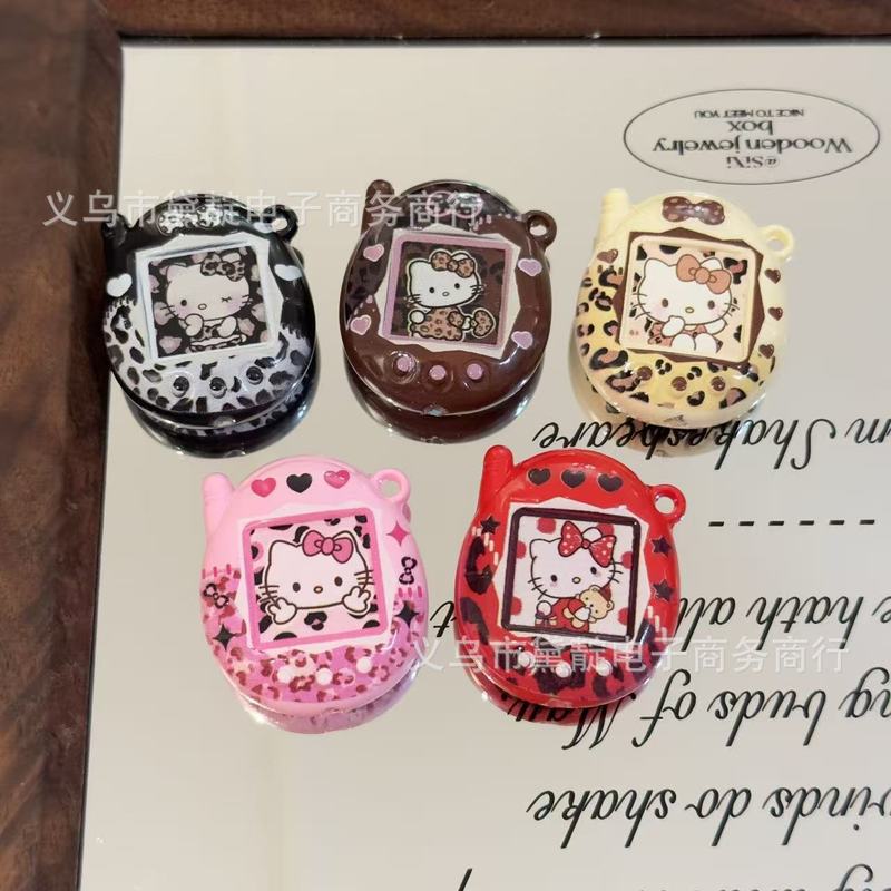 Acrylic Cute Kt Cat Leopard Pr – Jewelry Making Material recenzja i cena
