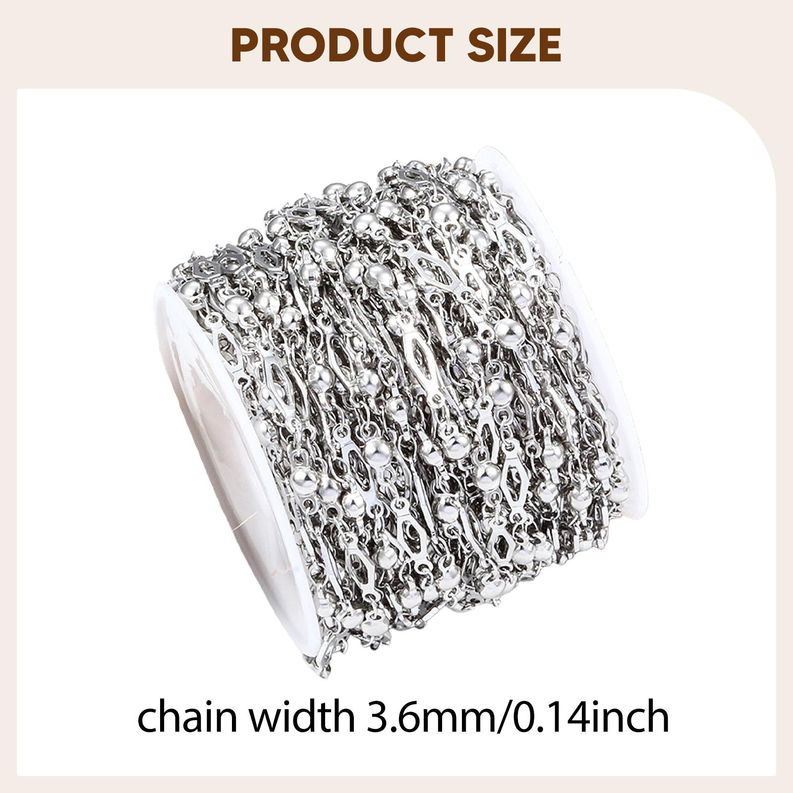 DIY Jewelry Making Chain Ball  – Chain Roll Cable recenzja i cena