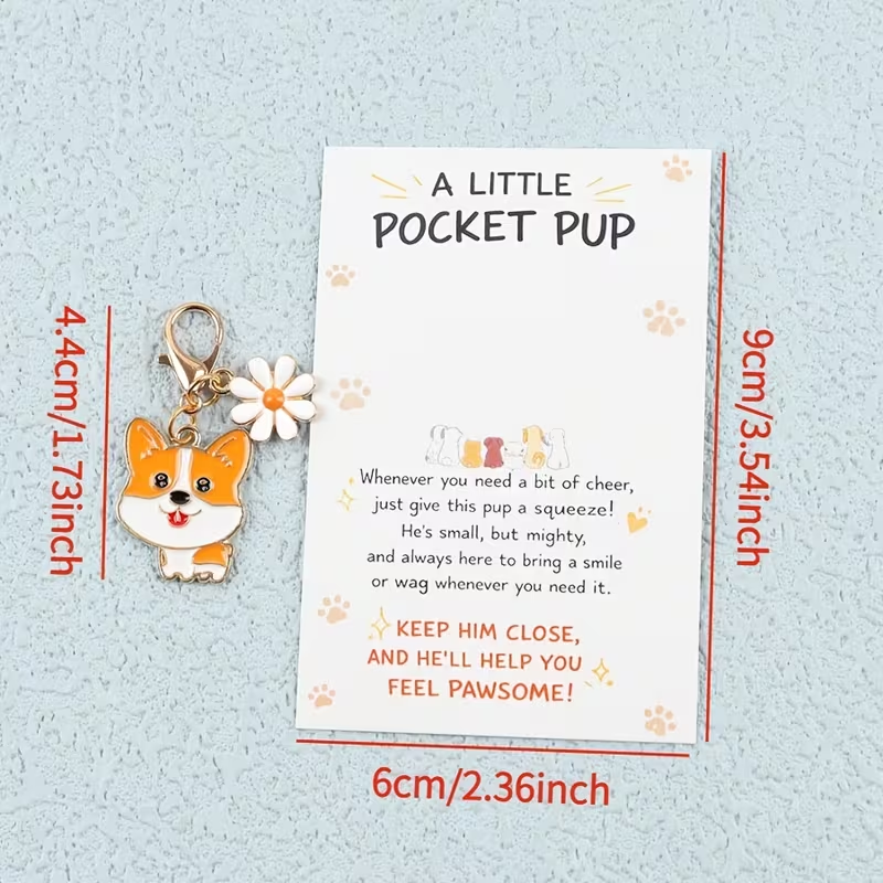 10 Cute Cartoon Puppy Keychain – Jewelry Making Party recenzja i cena