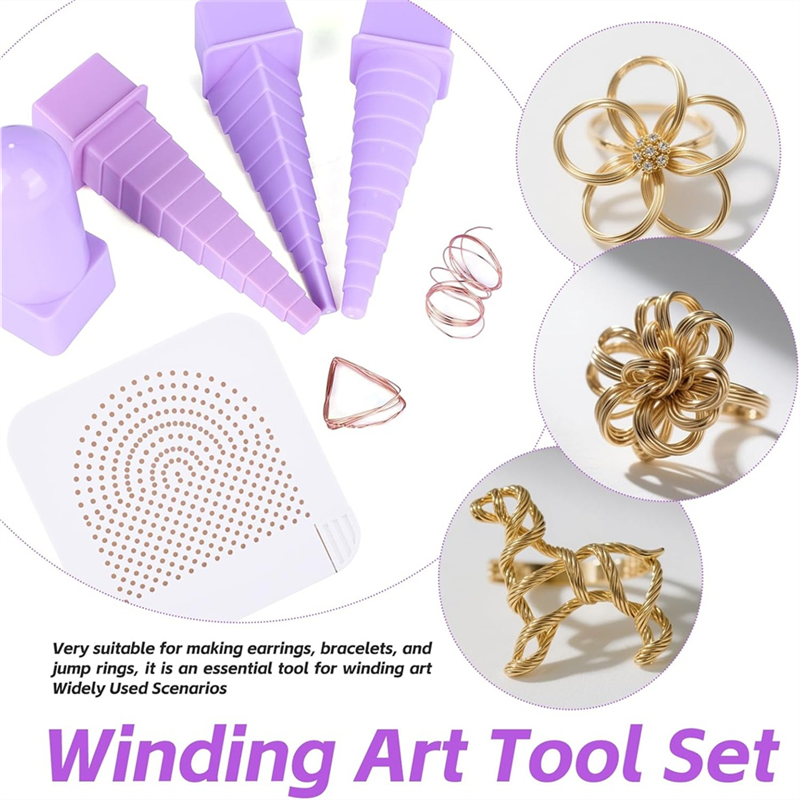 A26F-Wire Wrapping Set Wire Be – Wire Jewelry Making Jig recenzja i cena