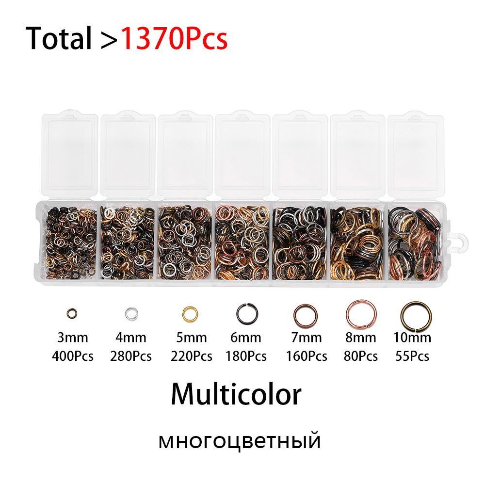 1370Pcs Mixed Size Metal Open  – Jump Ring Assorted recenzja i cena