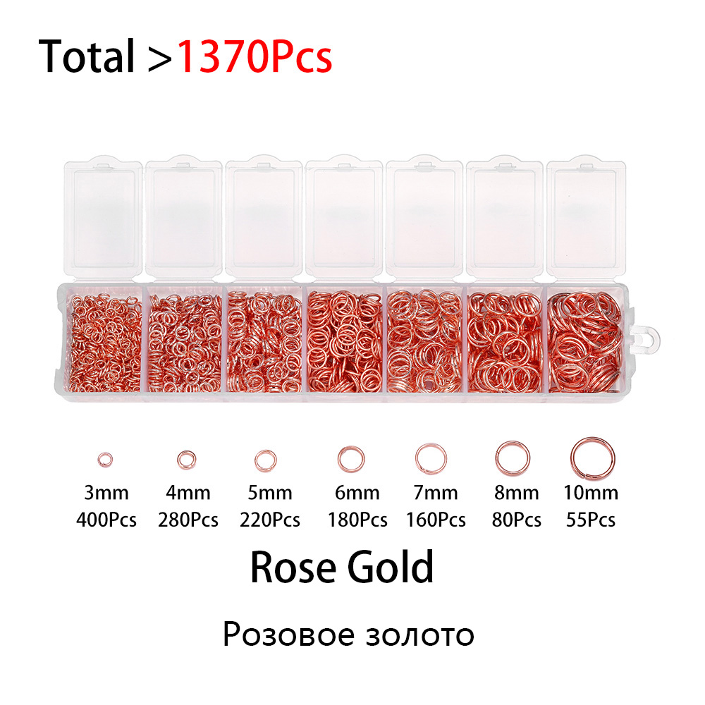 1370Pcs Mixed Size Metal Open  – Jump Ring Assorted recenzja i cena