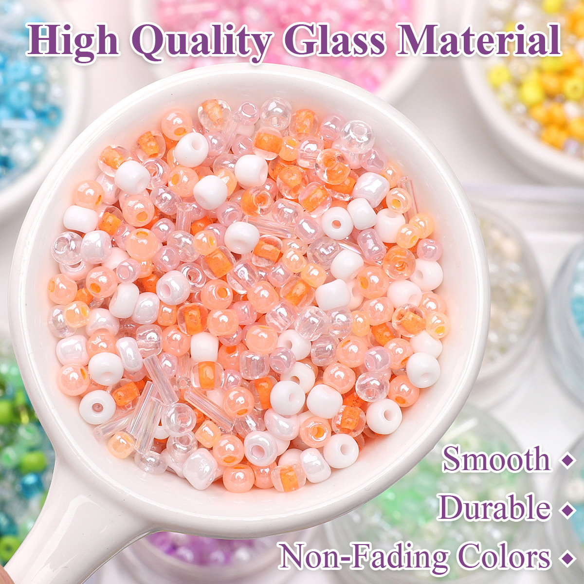 24 Grid Mixed Size Glass Seed  – Jewelry Making Tutorial recenzja i cena