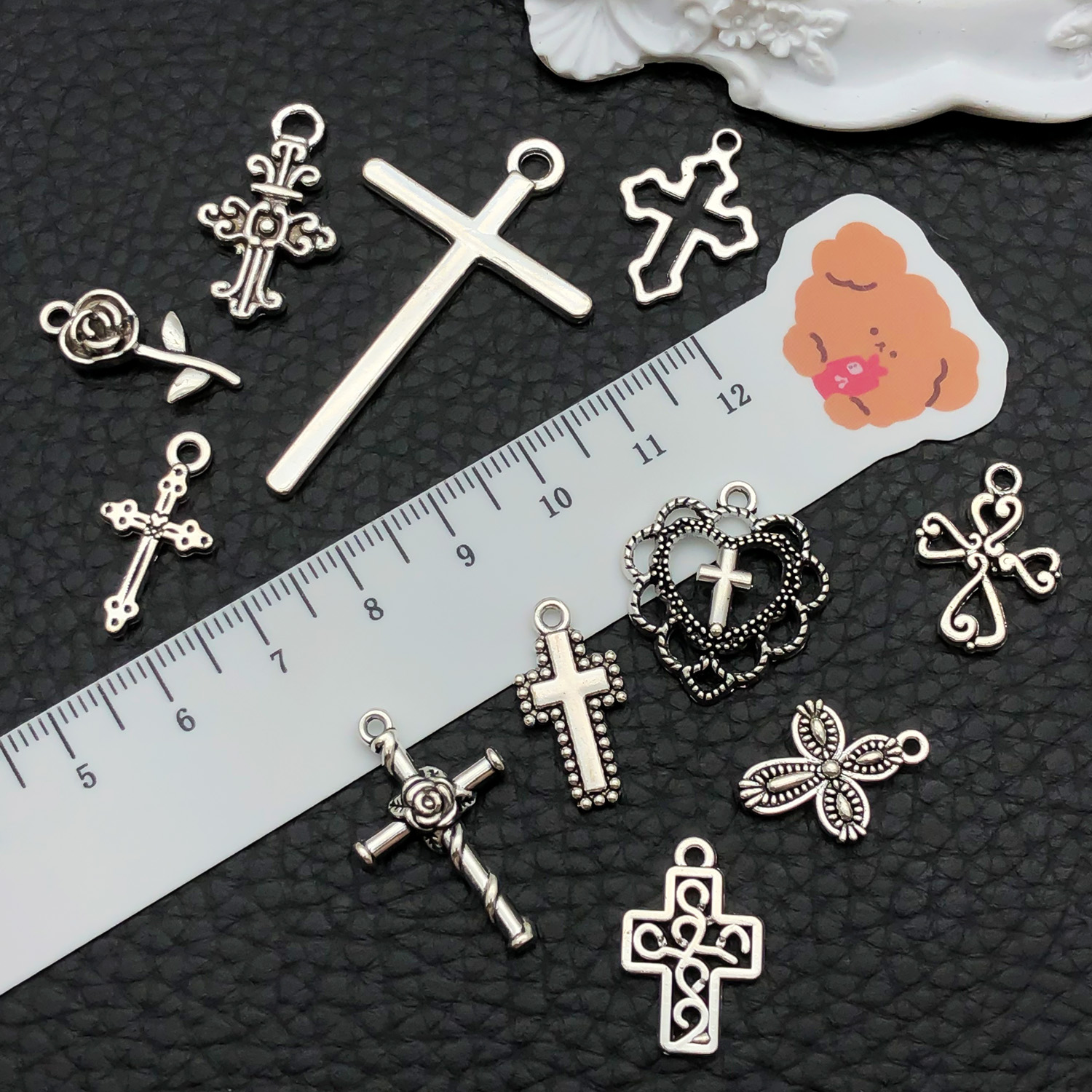 52pcs Assorted Cross Pendants  – Jewelry Making Tutorial recenzja i cena