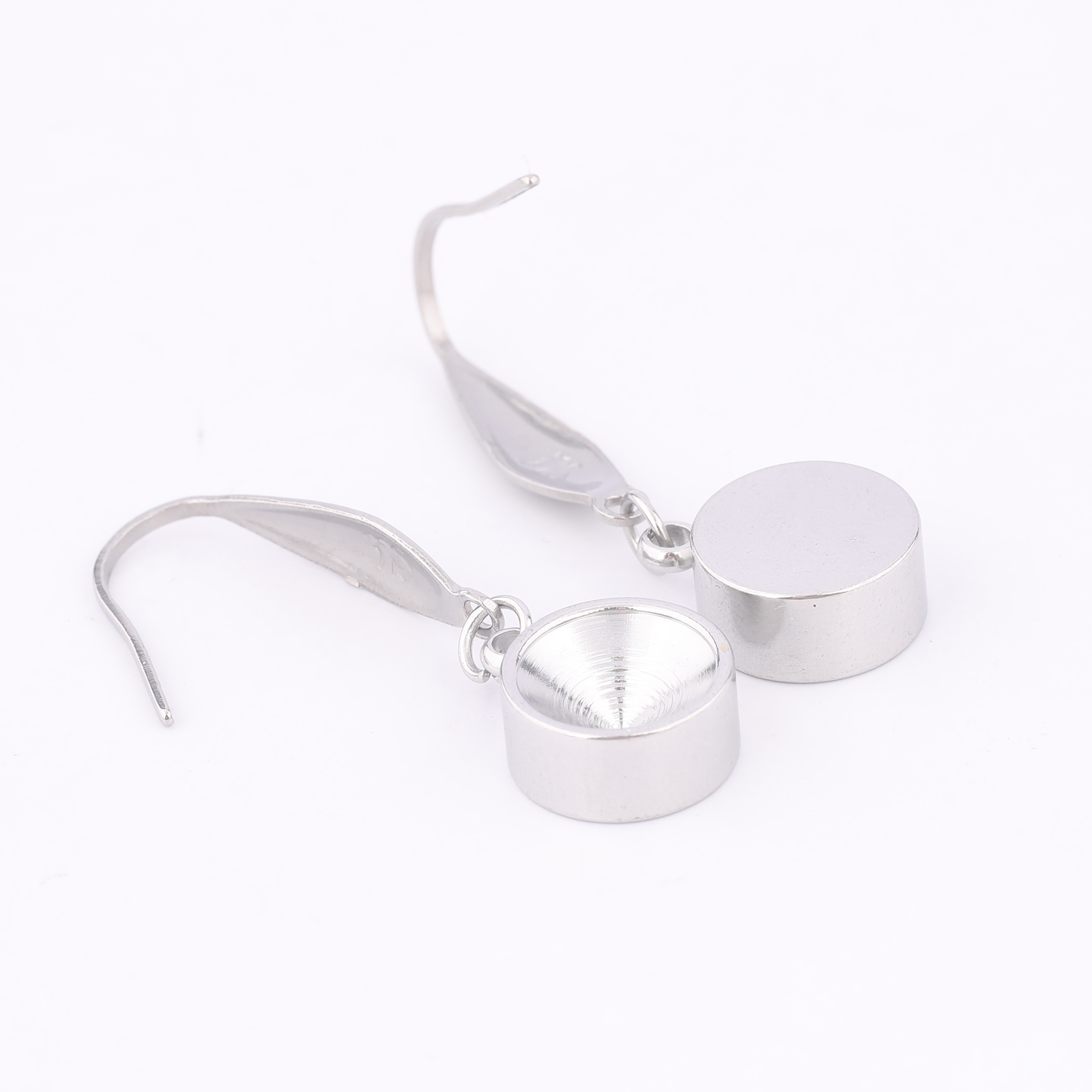 10pcs Stainless Steel Earring  – Jewelry Making With Stones recenzja i cena