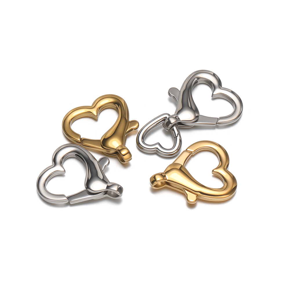 2Pcs PVD Gold Stainless Steel  – Jewelry Making Metal Supplies recenzja i cena