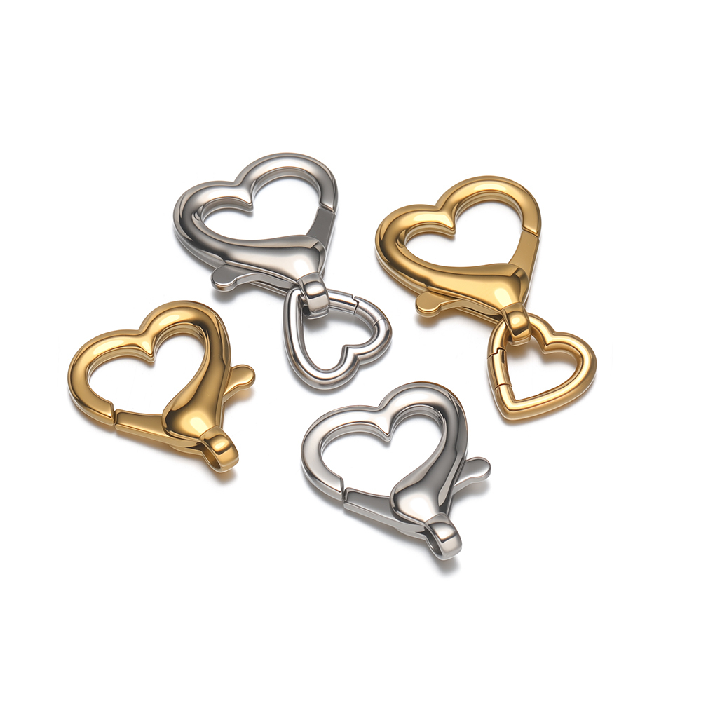 2Pcs PVD Gold Stainless Steel  – Jewelry Making Metal Supplies recenzja i cena