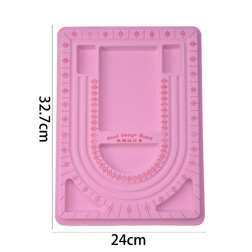 Colorful Flockeda Bead Board F – Jewelry Making Board recenzja i cena