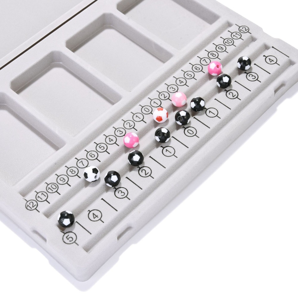 Colorful Flockeda Bead Board F – Jewelry Making Board recenzja i cena