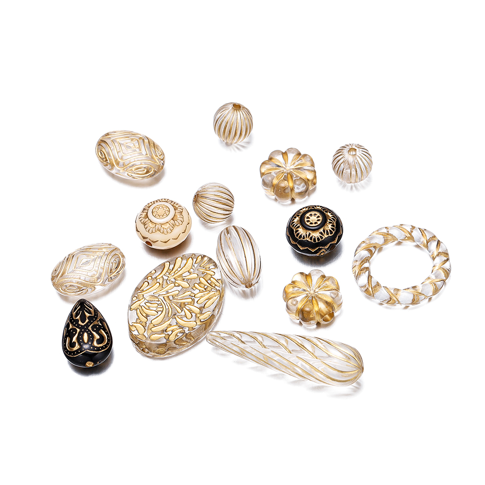 20Pcs Retro Color Drawing Flat – Jewelry Making Drawing recenzja i cena