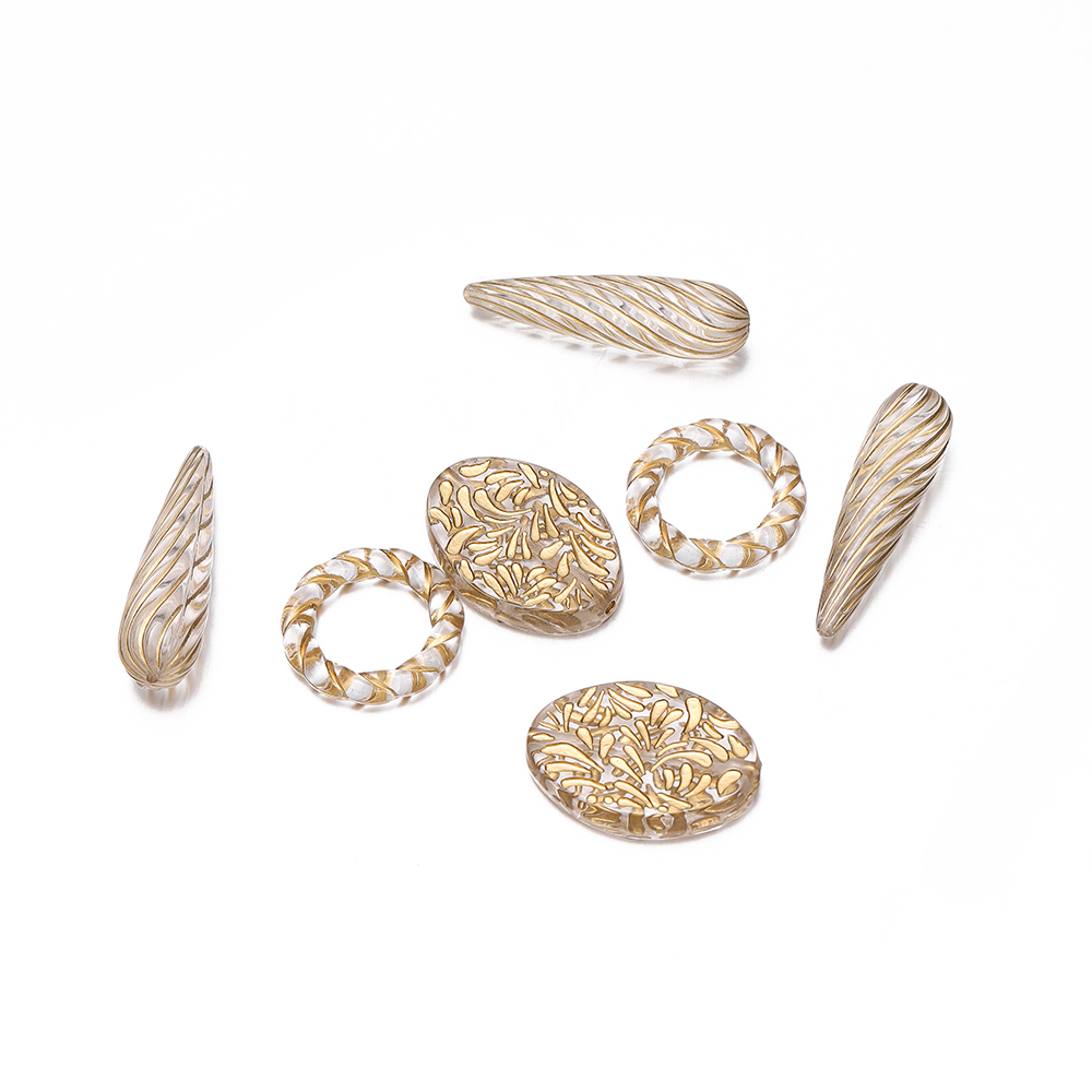 20Pcs Retro Color Drawing Flat – Jewelry Making Drawing recenzja i cena