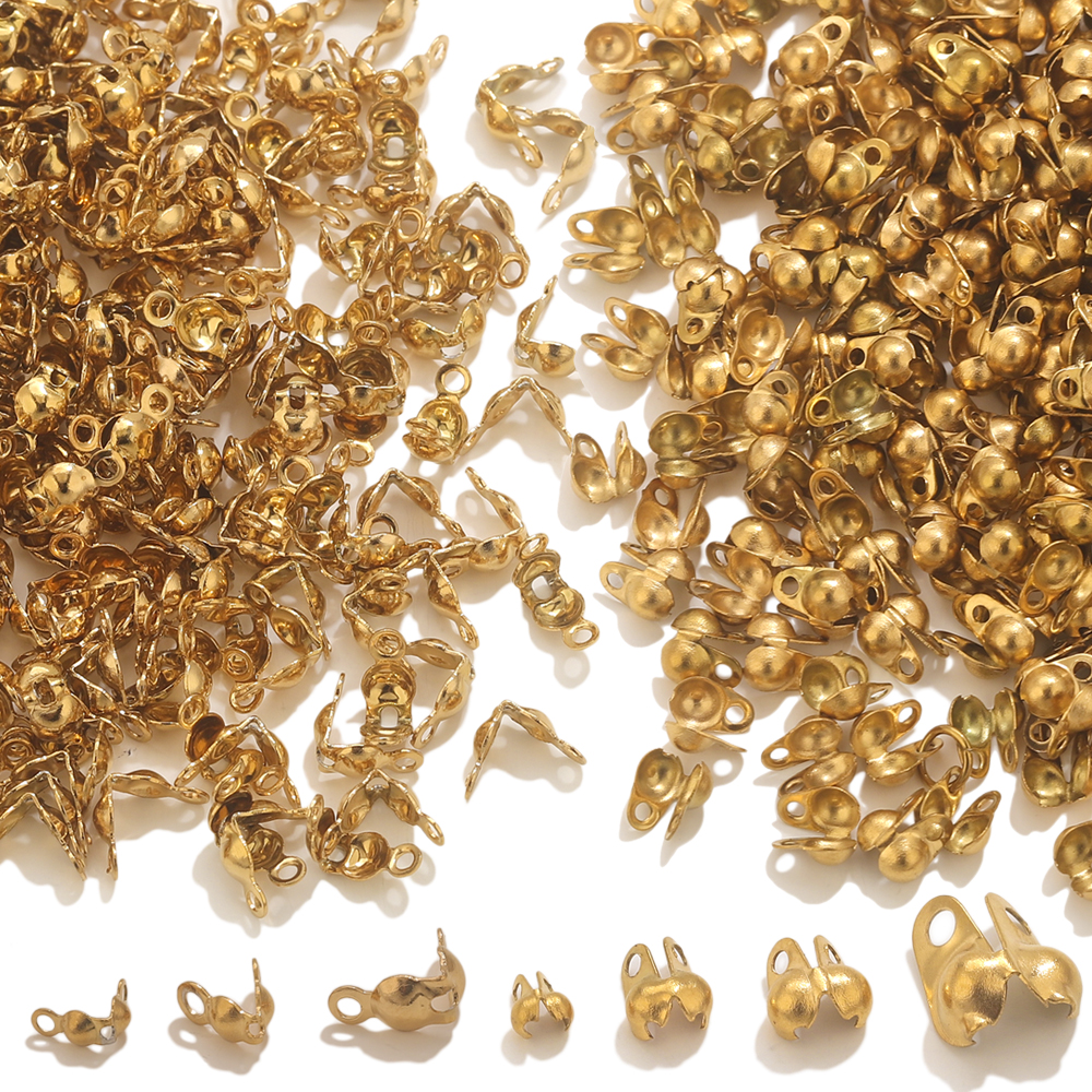 50pcs PVD Gold Plated Stainles – Jewelry Making Material recenzja i cena