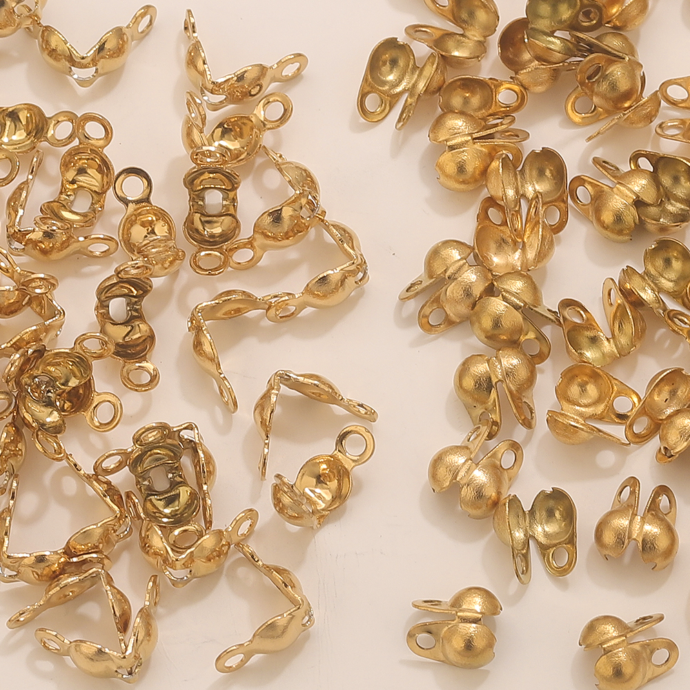 50pcs PVD Gold Plated Stainles – Jewelry Making Material recenzja i cena