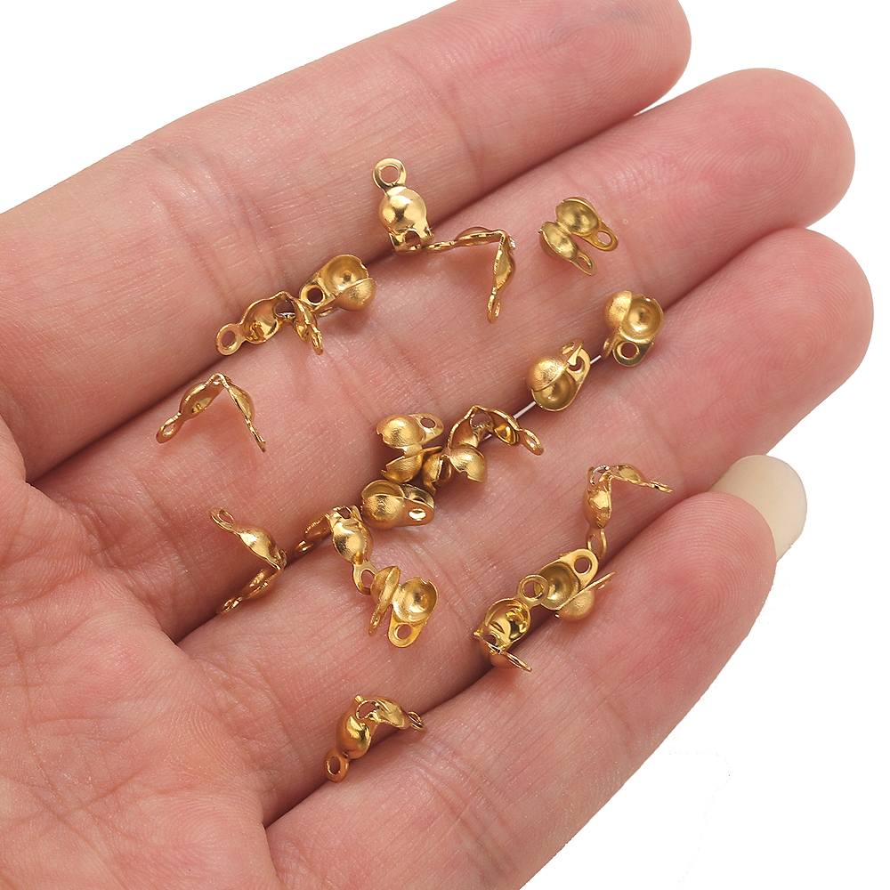 50pcs PVD Gold Plated Stainles – Jewelry Making Material recenzja i cena