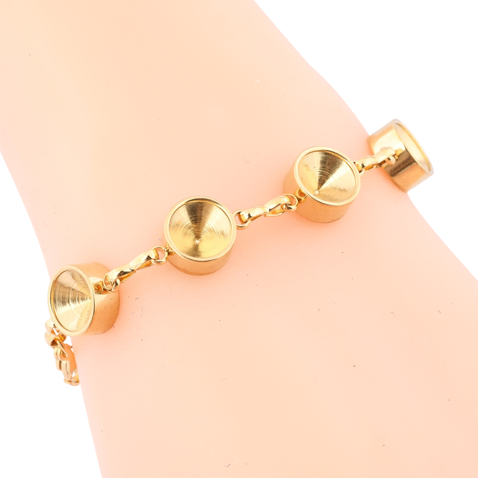 2pcs Stainless Steel Gold Plat – Jewelry Making With Stones recenzja i cena