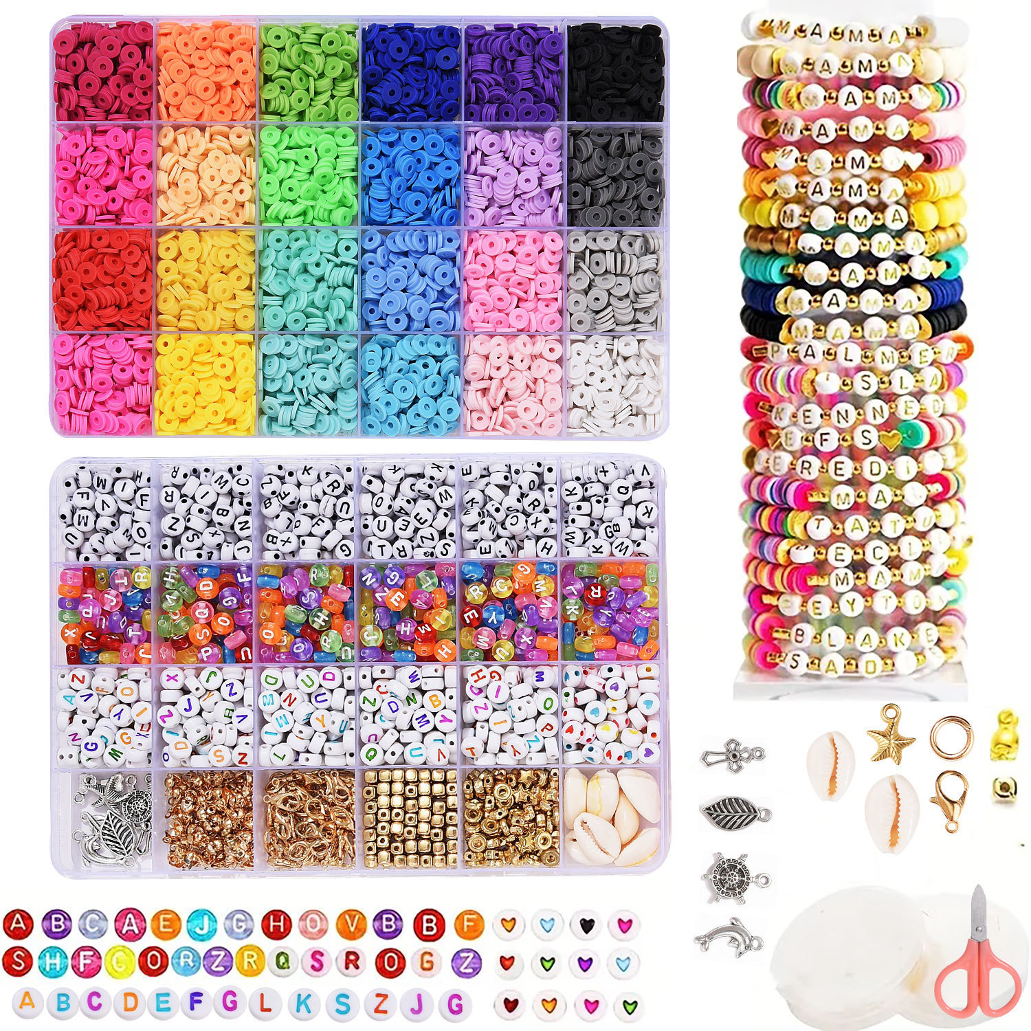 Clay Beads Bracelet Making Kit – Jewelry Making For Beginners recenzja i cena