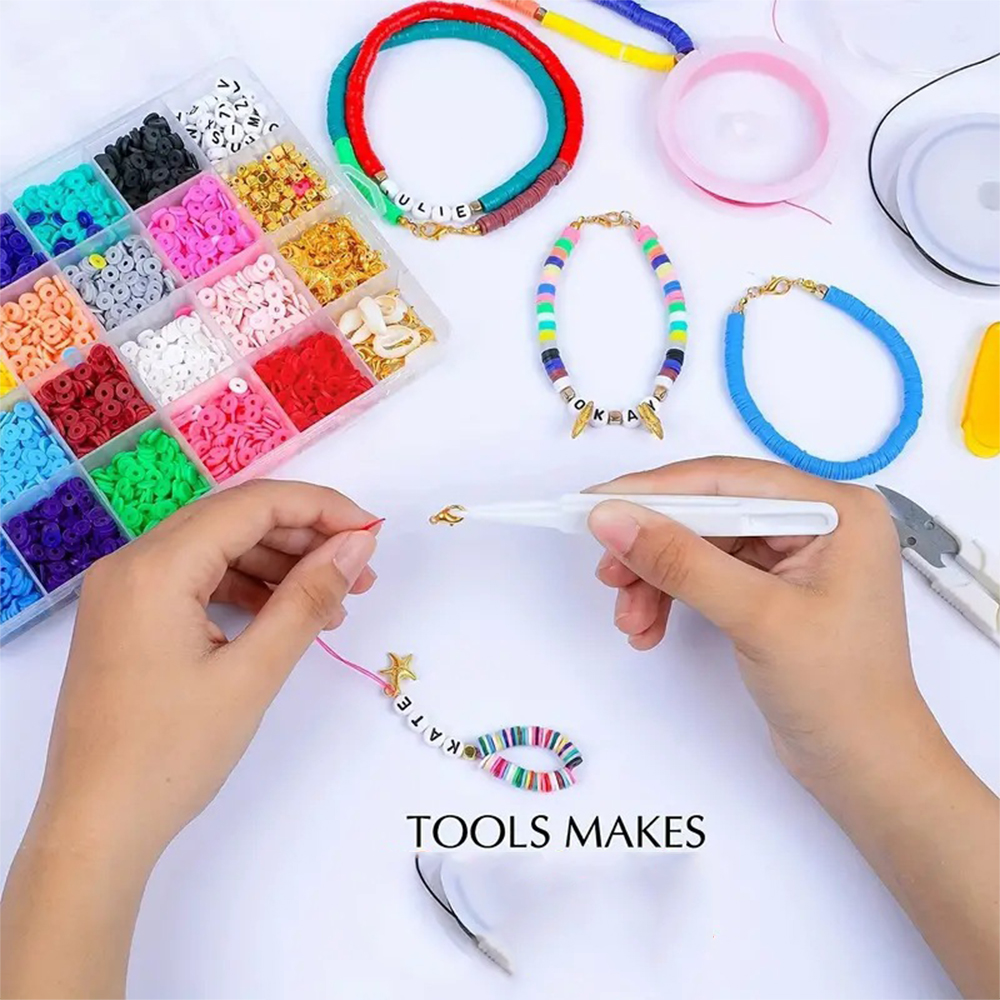Clay Beads Bracelet Making Kit – Jewelry Making For Beginners recenzja i cena