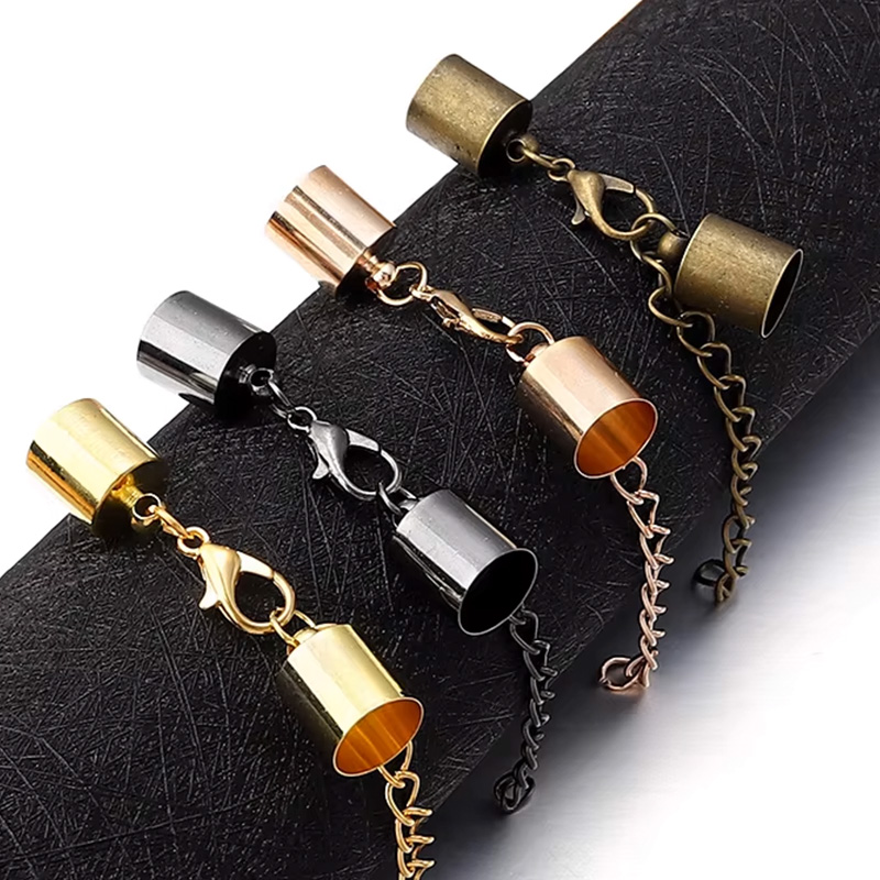 10Sets Leather Cord End Caps W – Jewelry Making Kit For Adults recenzja i cena