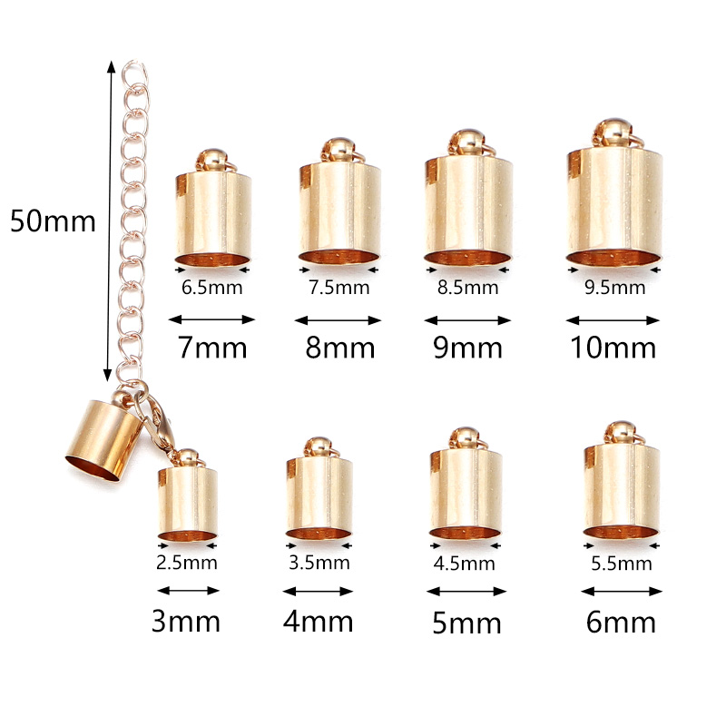 10Sets Leather Cord End Caps W – Jewelry Making Kit For Adults recenzja i cena