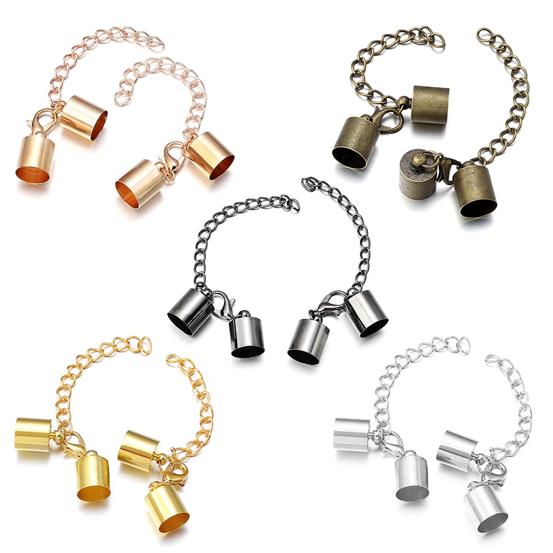 10Sets Leather Cord End Caps W – Jewelry Making Kit For Adults recenzja i cena