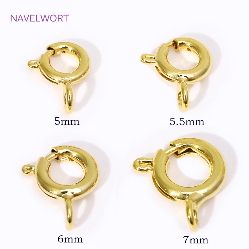 14K/18K Gold Plated Brass Spri – Jewelry Making Metal Supplies recenzja i cena