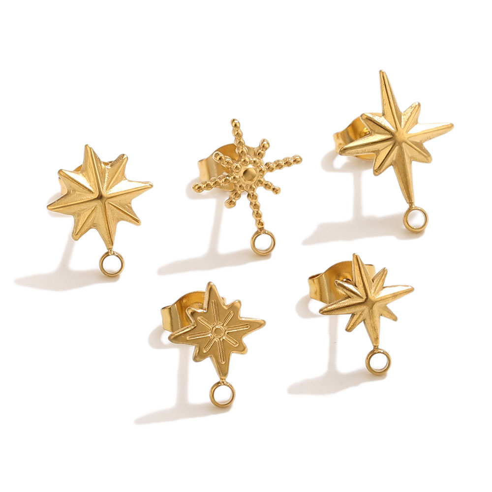 6pcs Stainless Steel Star Earr – Jewelry Making Tutorial recenzja i cena