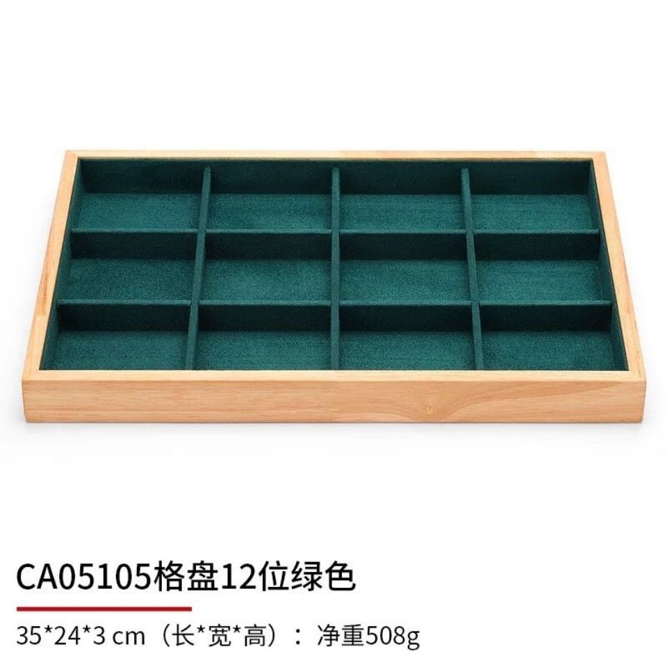 Dark Green Velvet Bamboo Jewel – Jewelry Making Organizer recenzja i cena