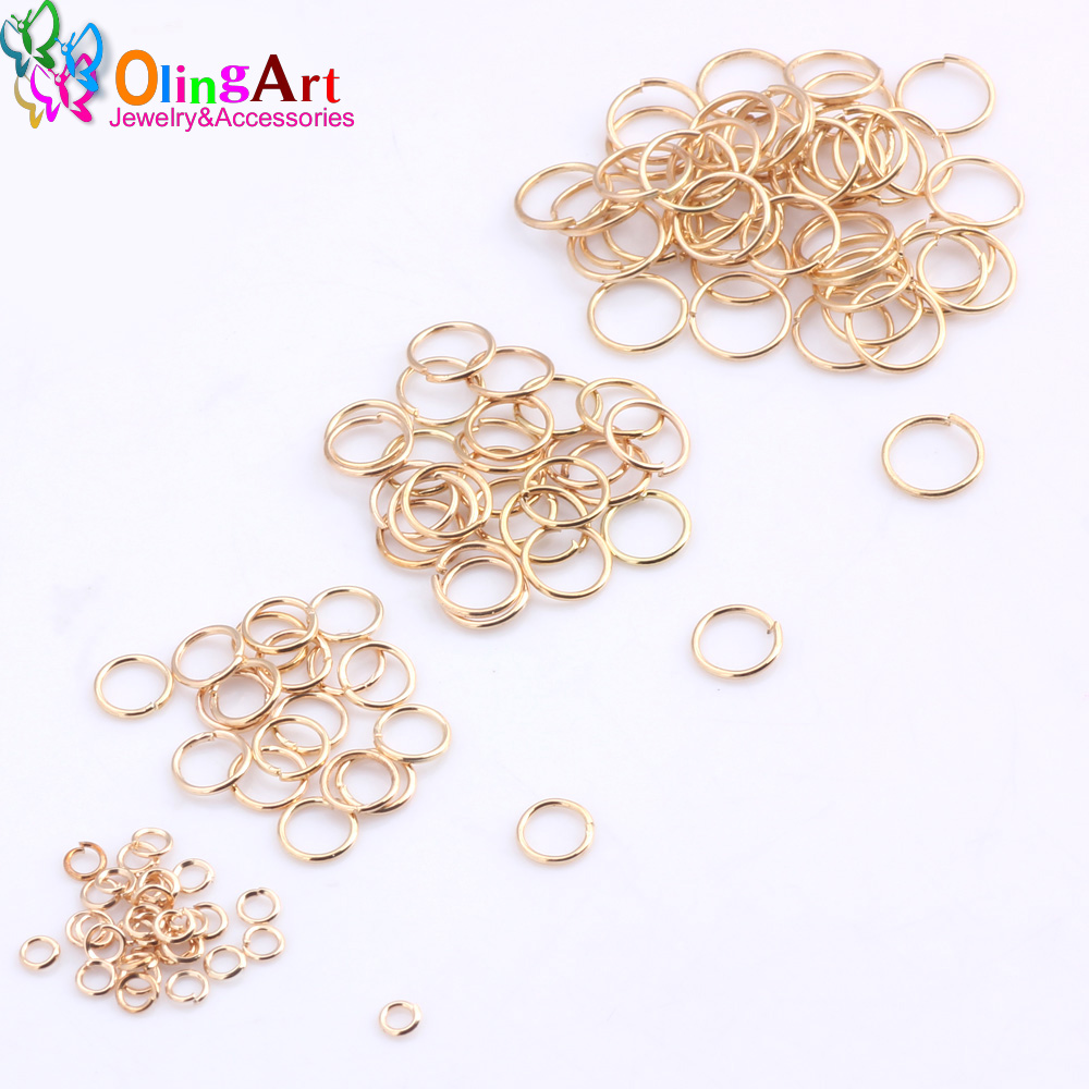 OlingArt KC Gold plating Jump  – Jump Ring Assorted recenzja i cena