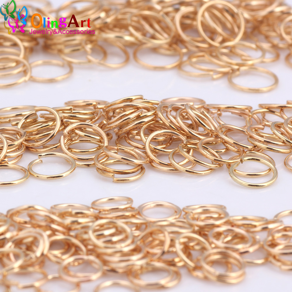 OlingArt KC Gold plating Jump  – Jump Ring Assorted recenzja i cena