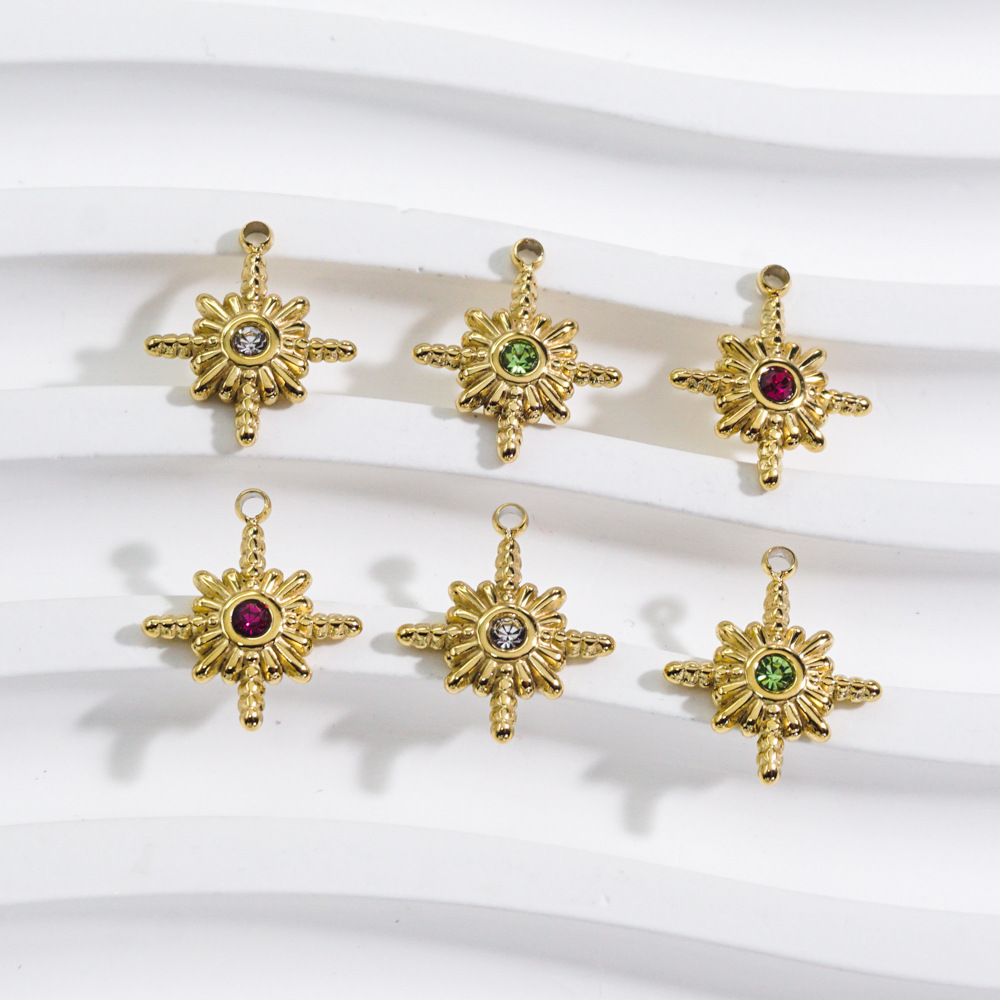 3Pcs Stainless Steel Gold Colo – Jewelry Making With Stones recenzja i cena
